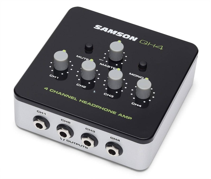 Samson QH4 4-Channel Headphone Amplifier (Restock) - Image 1